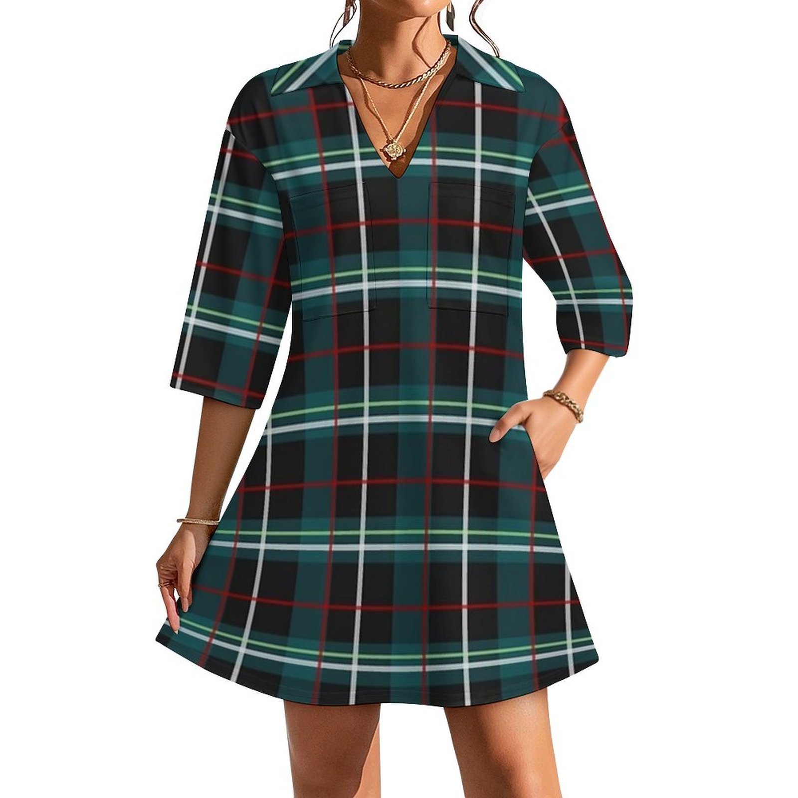 Women Fashion Photoshoot - Frankie Stein First Wave dress pattern