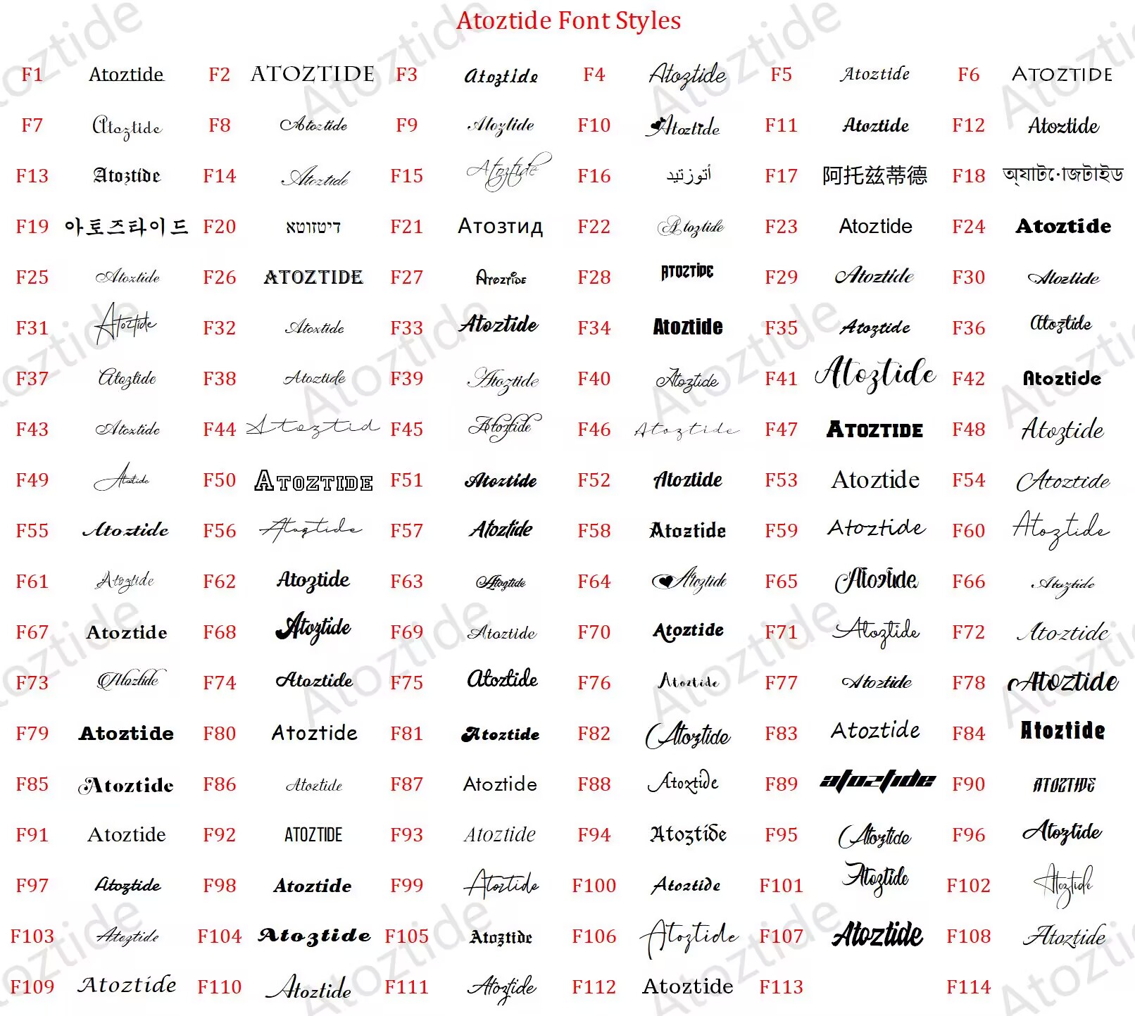Atoztide Custom Name Necklace  - Women Fashion Names recension och pris