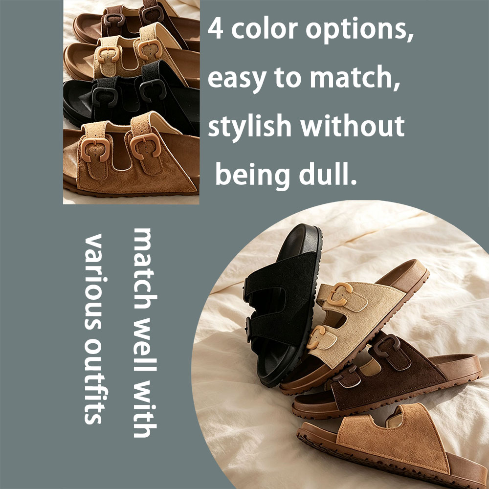 Women Plus Size Open Toe Doubl - Women'S Fashion Korea recension och pris