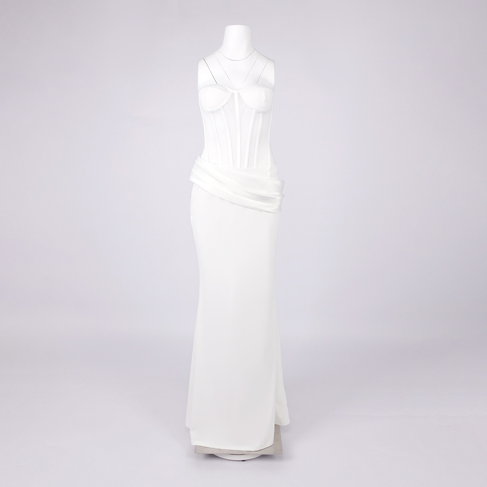 Sexy See-through Fishbone Even - Women Fashion Dress Names recension och pris