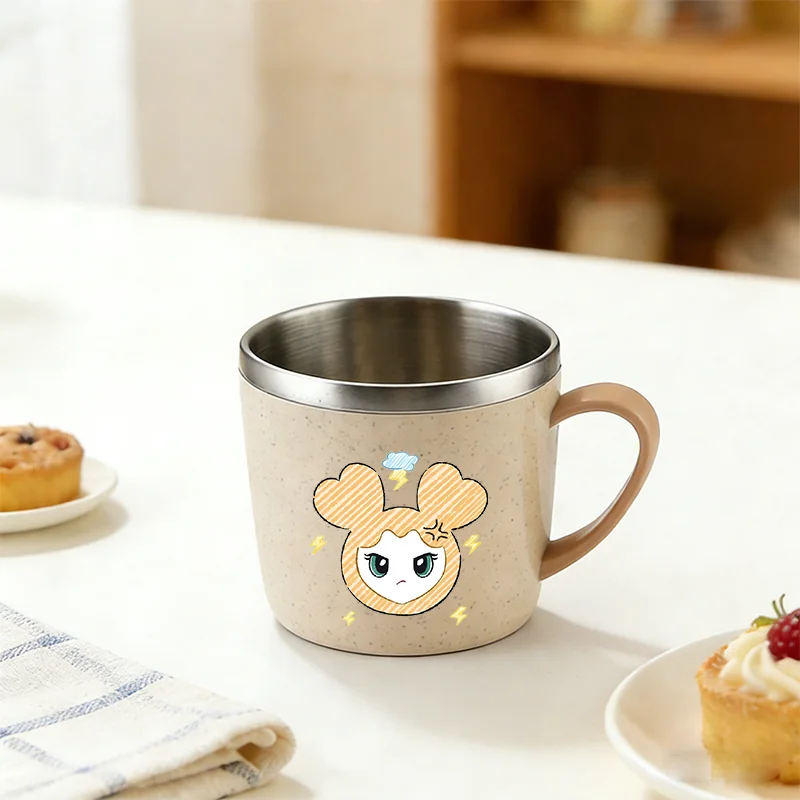 Cartoon Cute Stainless Steel C - Women'S Fashion Korea recension och pris