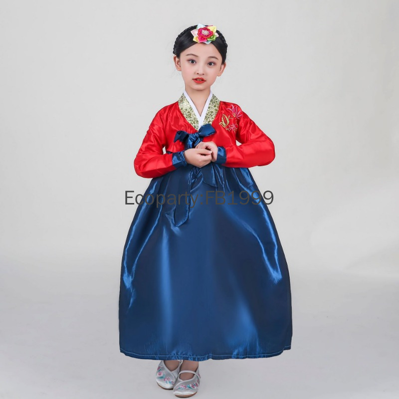 4 Colors Girls Hanbok Dress Ko - Women'S Fashion Korea recension och pris
