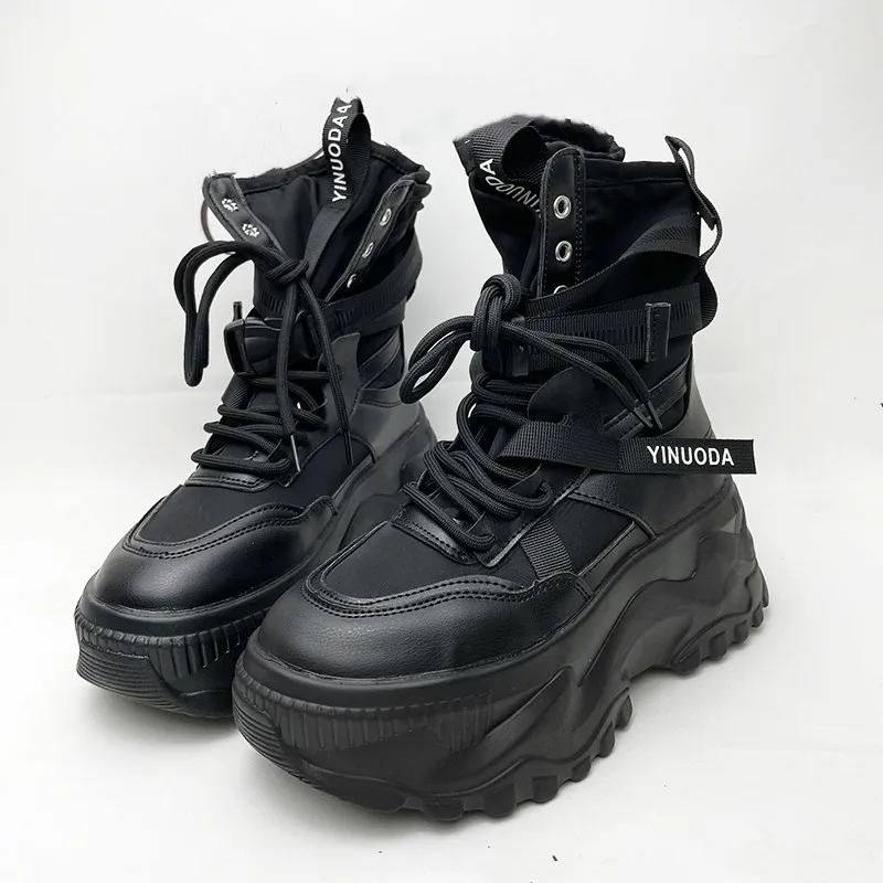 Autumn Winter Platform Boots W - Women'S Fashion Korea recension och pris