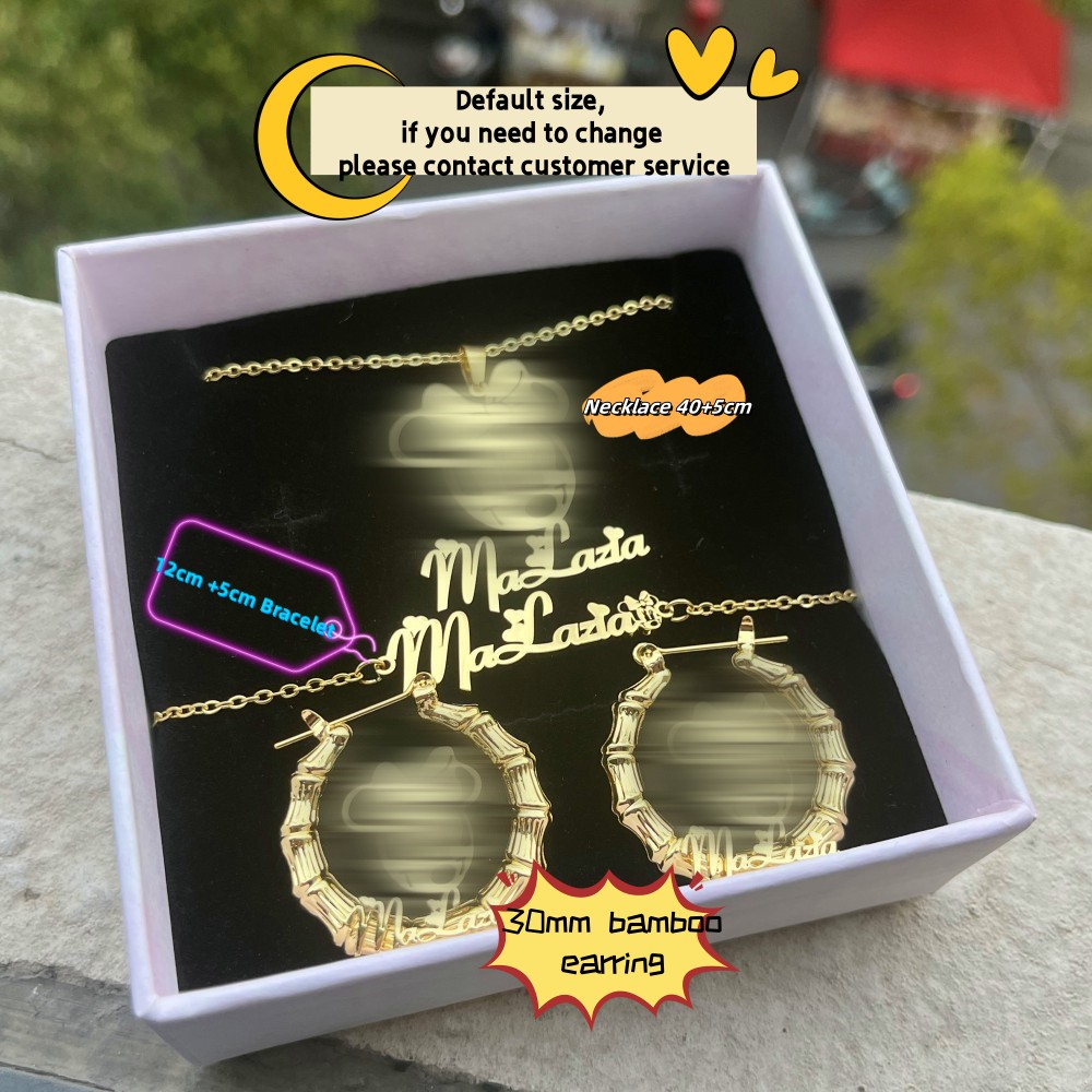 DUOYING Custom Character Jewel - Women Fashion Names recension och pris