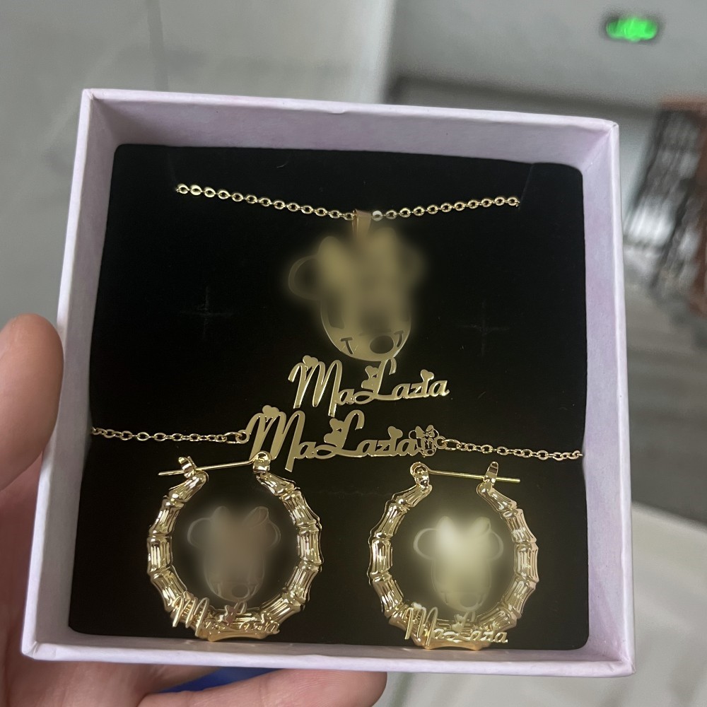 DUOYING Custom Character Jewel - Women Fashion Names recension och pris